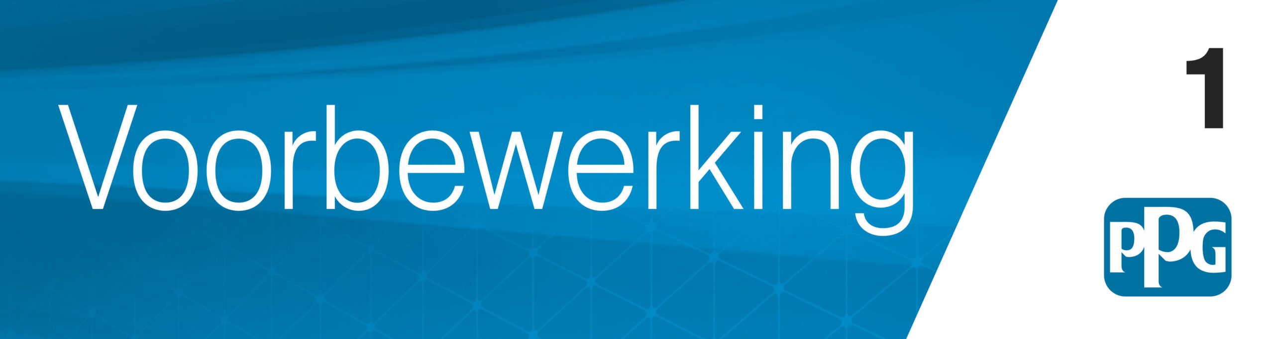 Voorbewerking 1
