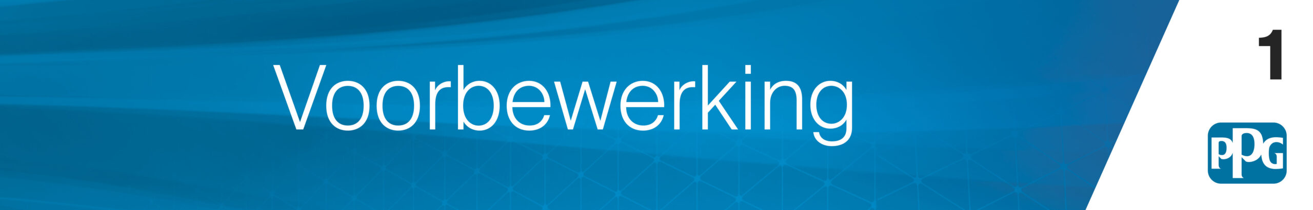 Voorbewerking 1